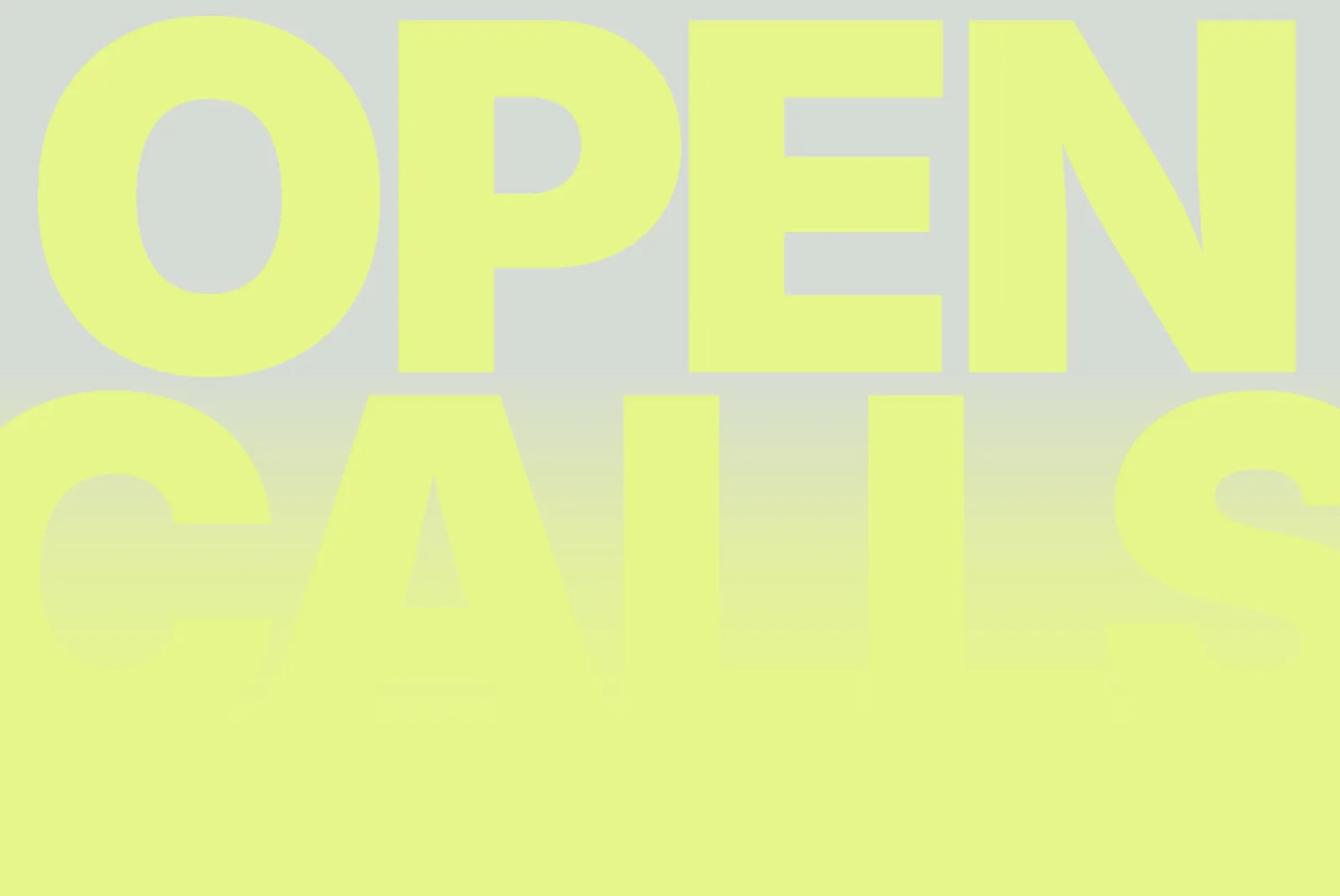 Beta 2026 Open Calls Shortlist